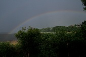 Regenbogen-Bild oder Foto